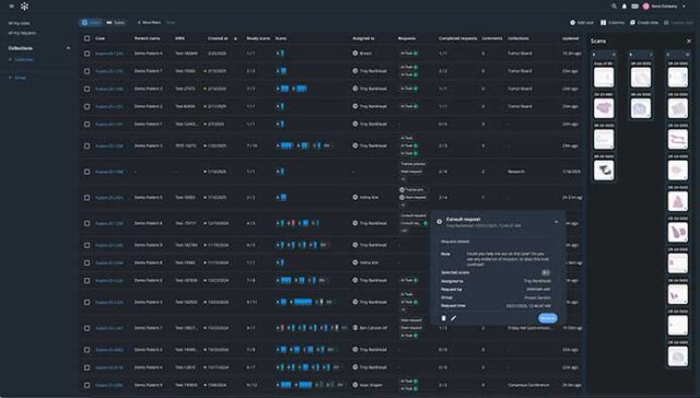 website Fusion page worklistconsultscan drawer
